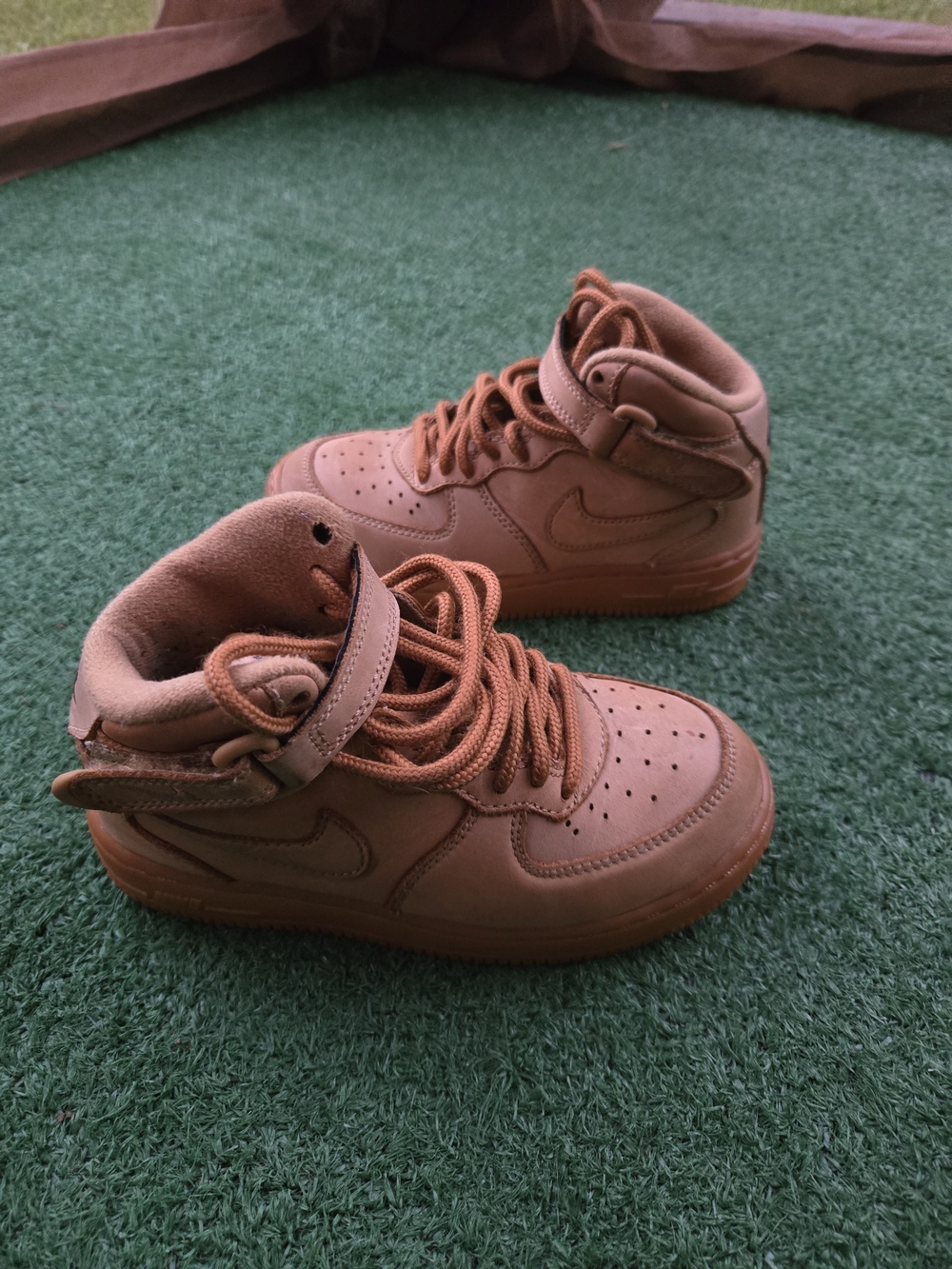 Nike Air Force 1 Mid "Flax/Wheat" or "Dusty Peach"